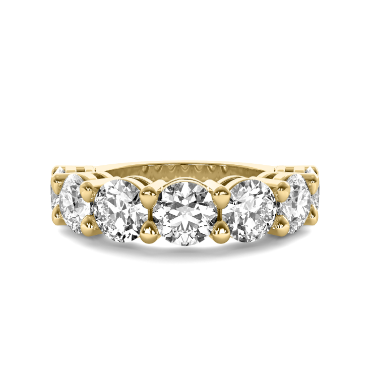 FLAT SHANK COMMON PRONG WITH AIRLINE WEDDING BAND